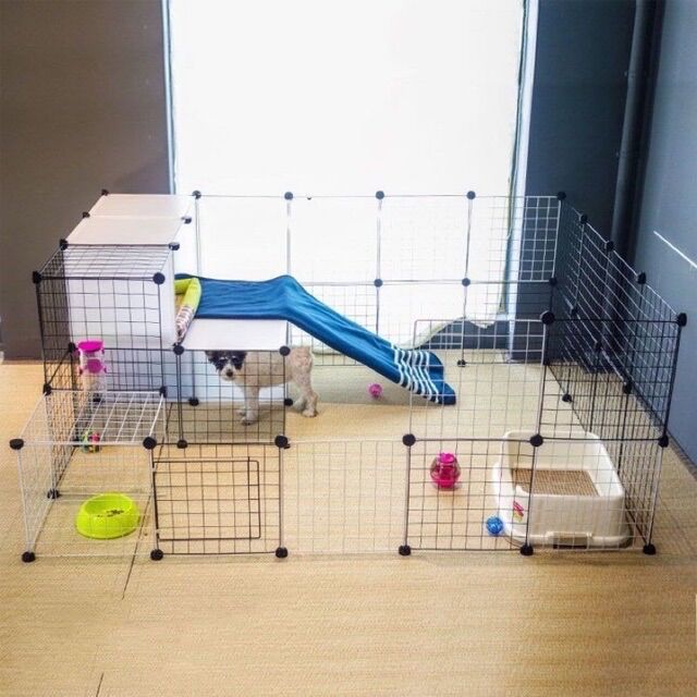 Tấm Sắt Ghép Quây Chuồng Lồng Chó Mèo