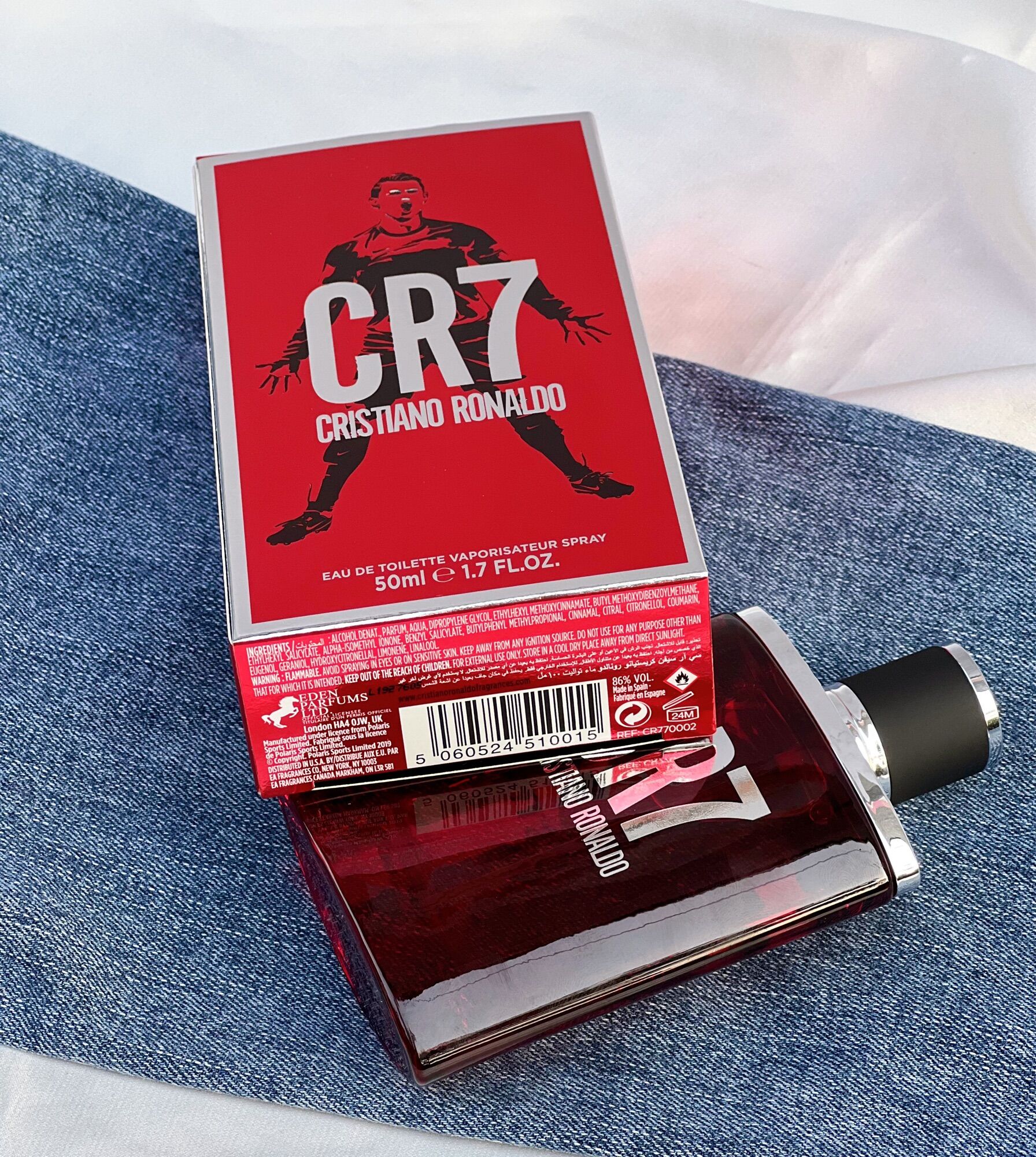 Nước hoa nam CR7 đỏ 50ml