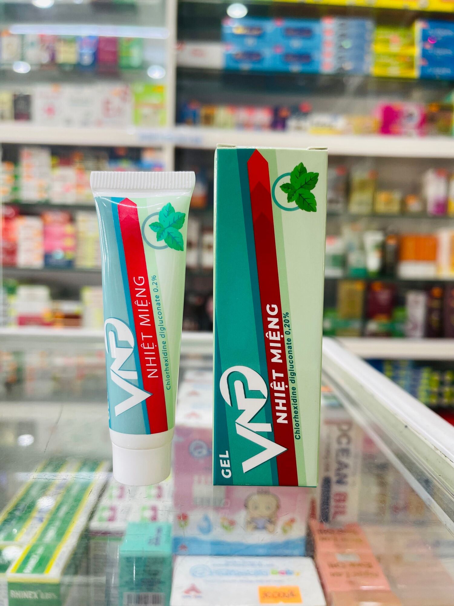 [HCM]VNP NHIỆT MIỆNG - 10gram - kem bôi hỗ trợ nhiệt miệng