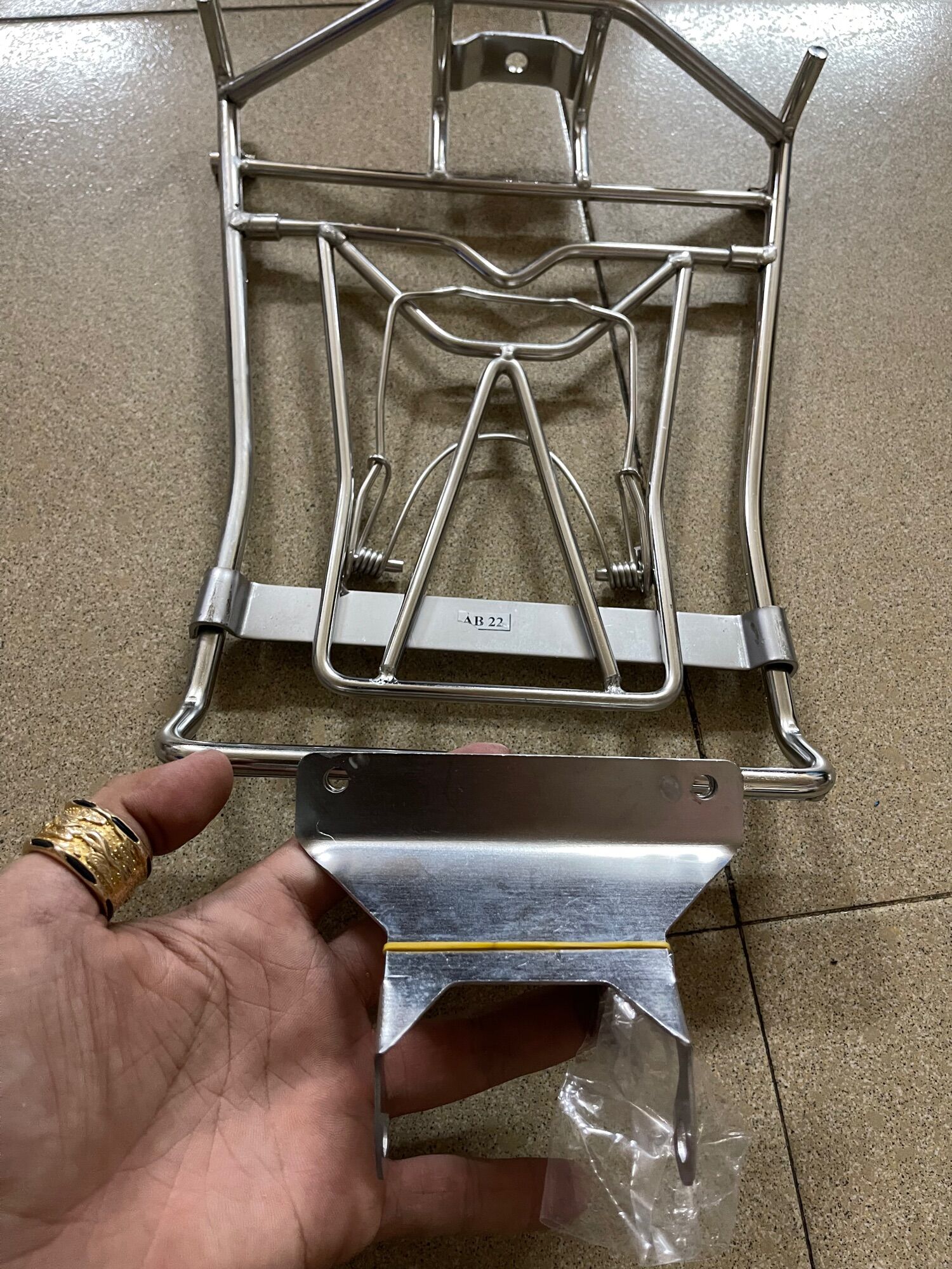 Baga AB AirBlade 2023-2025 INOX 10Li Dày