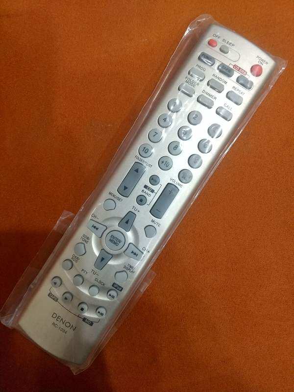 AUDIO¹0³⁴🔊 Remote DENON Hi-Fi điều khiển dàn âm thanh Stereo mini components MD CD Receiver 2 kênh Điều khiển DENON Remote Control