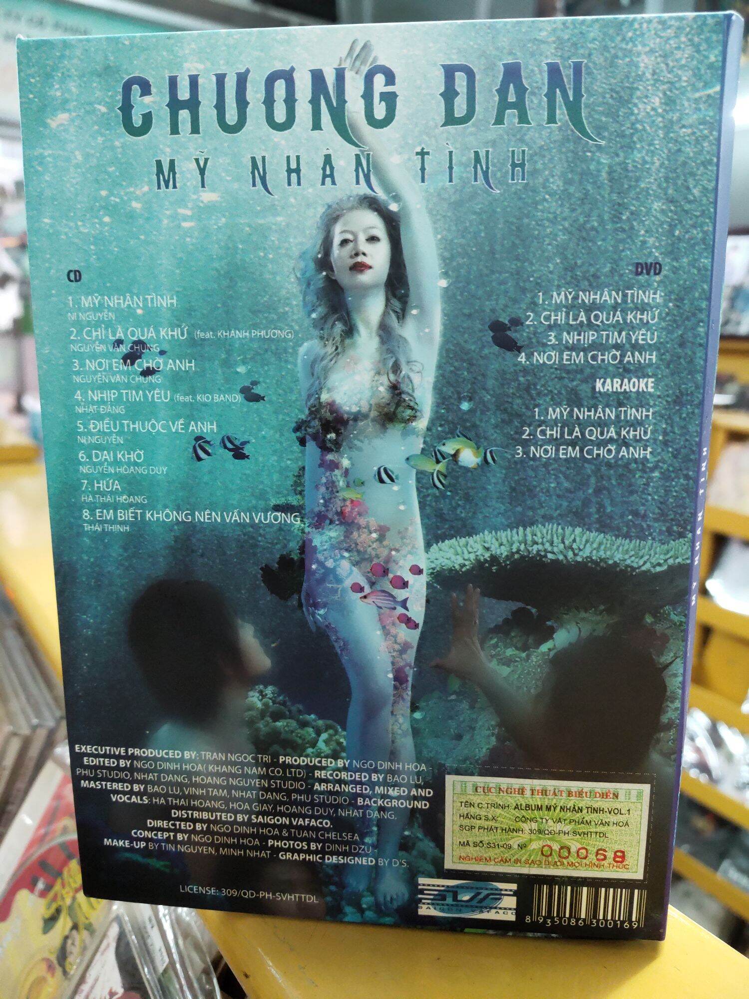 CD & DVD - Chương Đan - Mỹ Nhân Tình