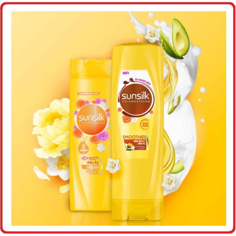 Dầu xả sunsilk mượt tóc 320g