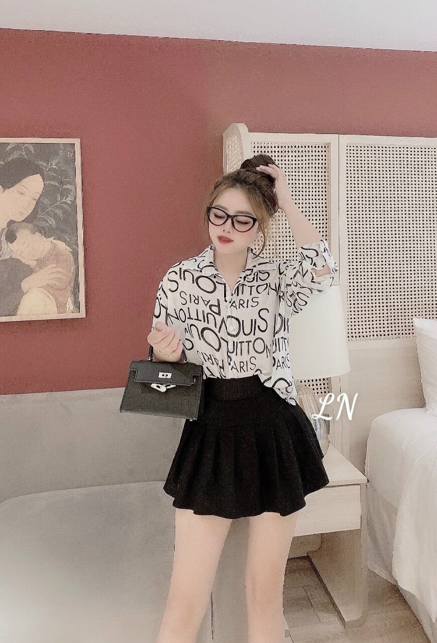 Áo Sơ Mi Nữ Nhiều màu chất vải lụa đẹp co giãn nhẹ