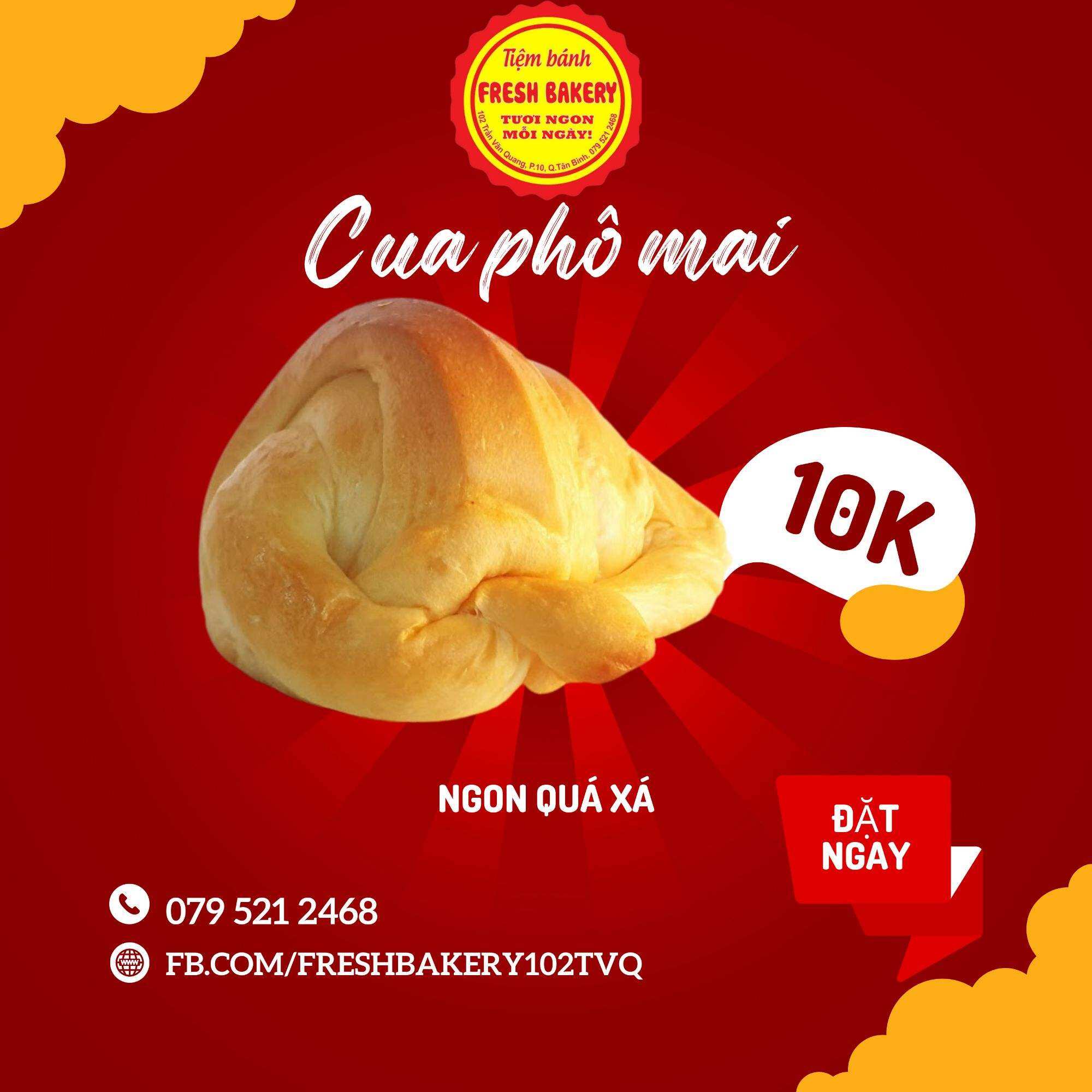 Bánh mì cua phô mai