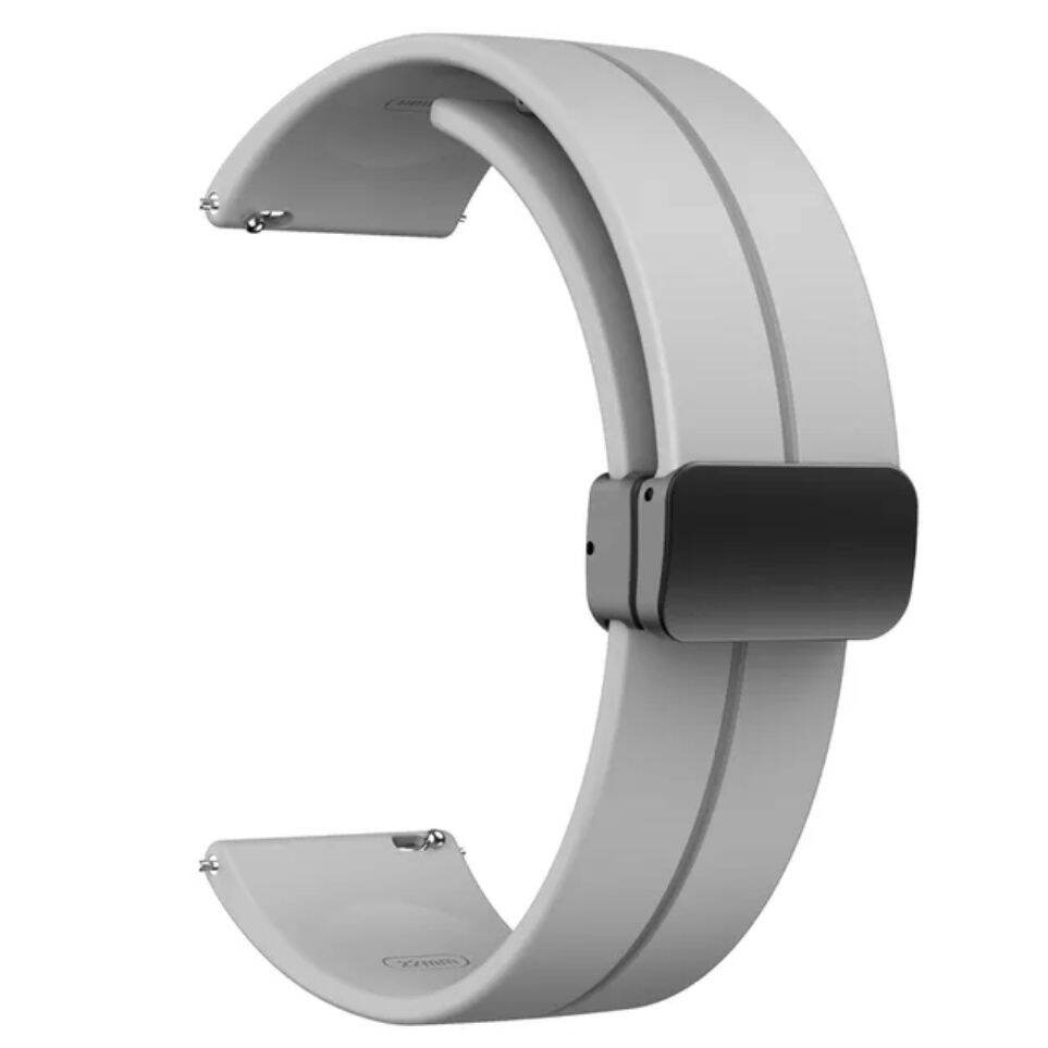 Dây đồng hồ smartwatch silicon khoá nam châm size dây 20mm và 22mm