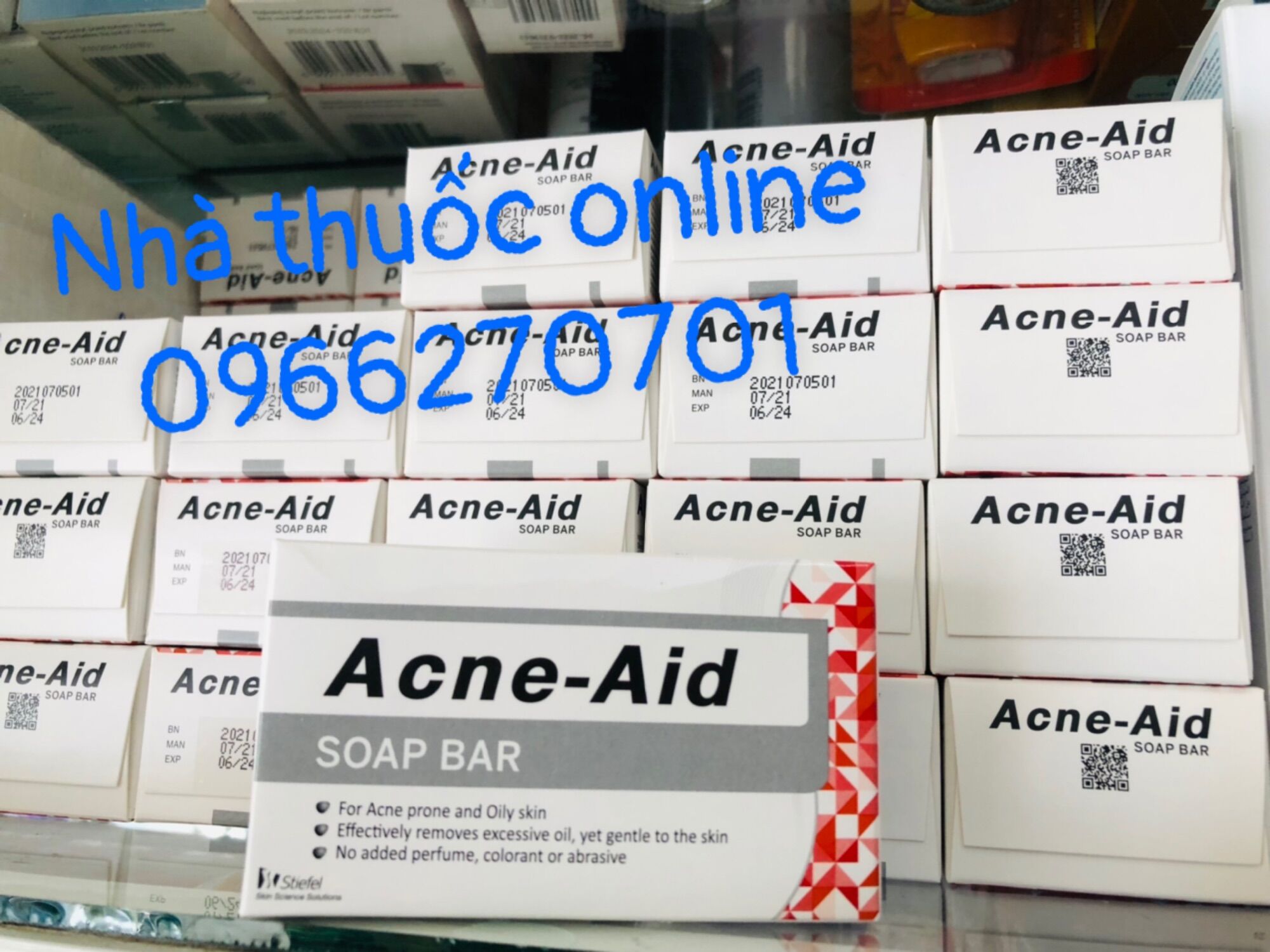 Xà phòng tắm acne aid