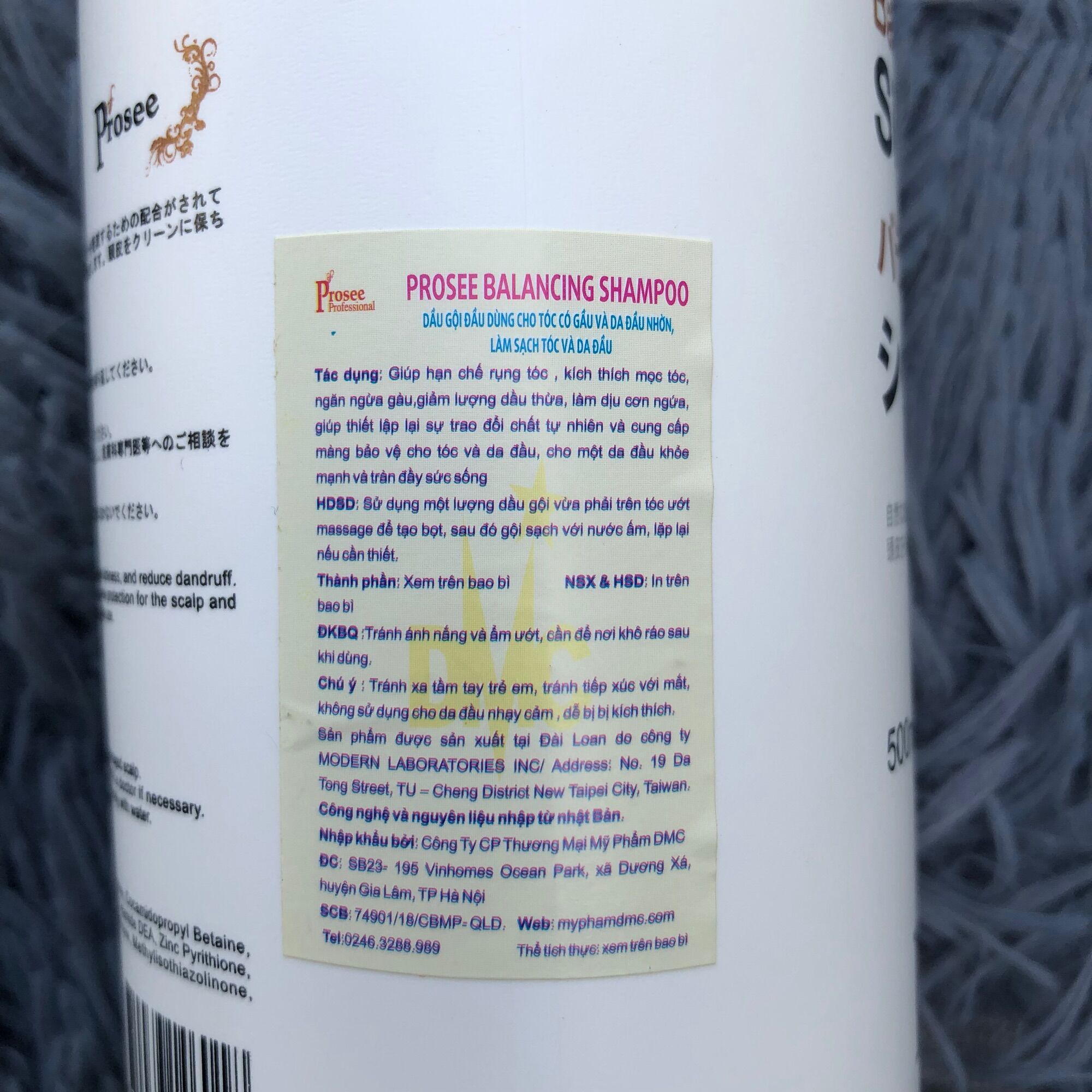 [HCM]Dầu gội Prosee As10 Regenerating Shampoo 500ml