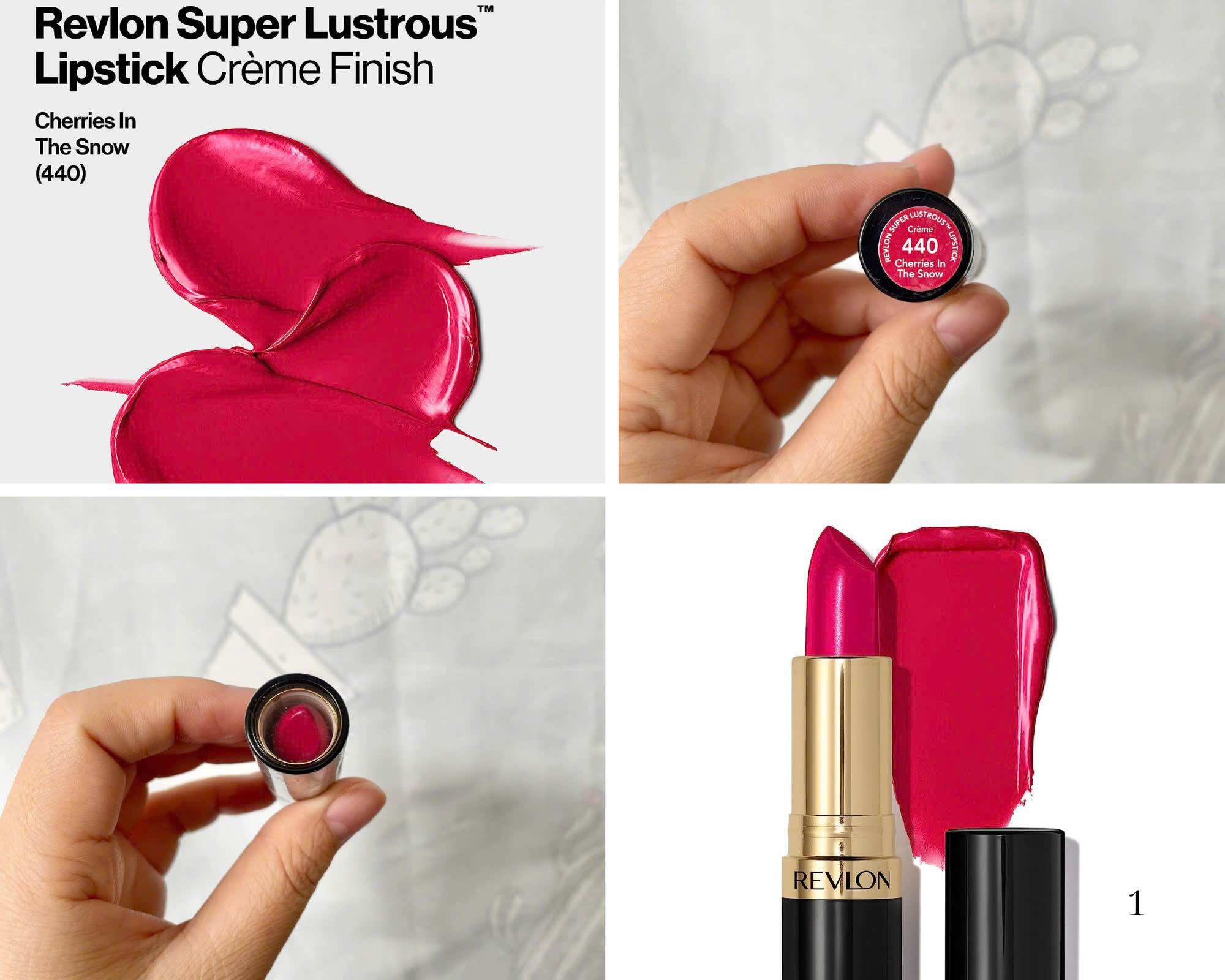 [SON CHÍNH HÃNG MỸ]REVLON SUPER LUSTROUS LIPSTICK