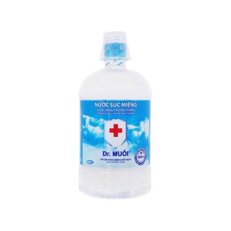 Nước muối súc miệng - Nước muối súc miệng Dr. Muối