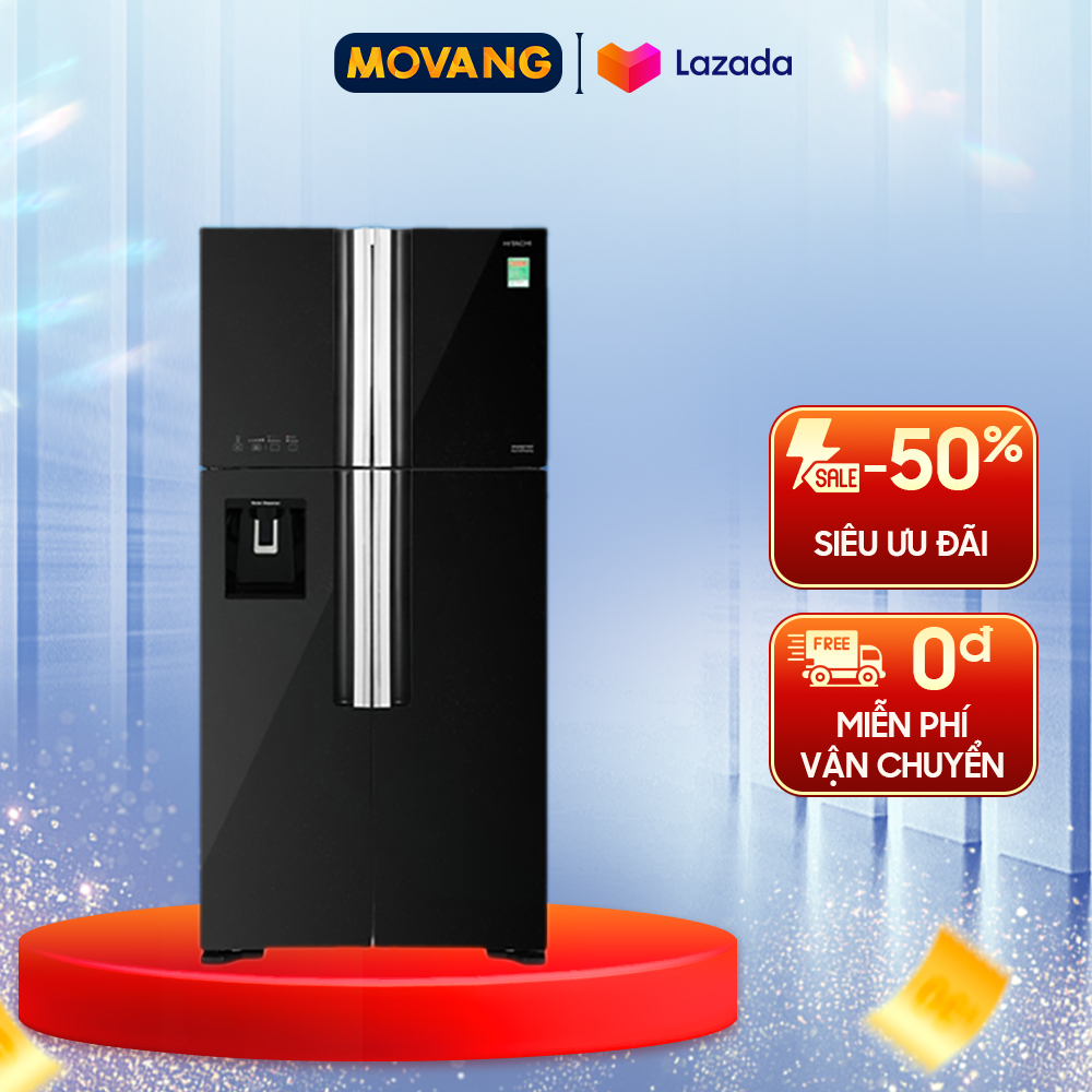 [GIAO TẠI HCM] -  Tủ lạnh Hitachi Inverter 540 lít R-FW690PGV7X(GBK)