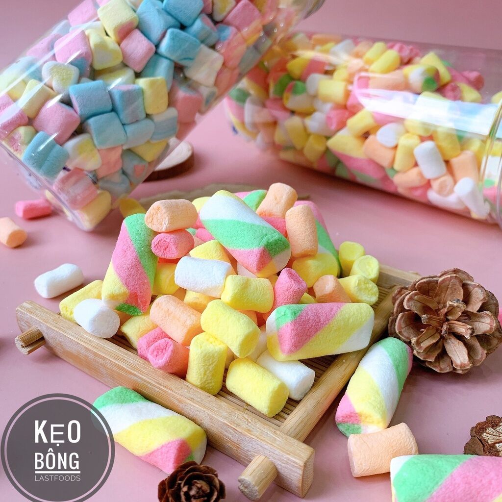 [HCM] Kẹo bông MarshMallow 250g