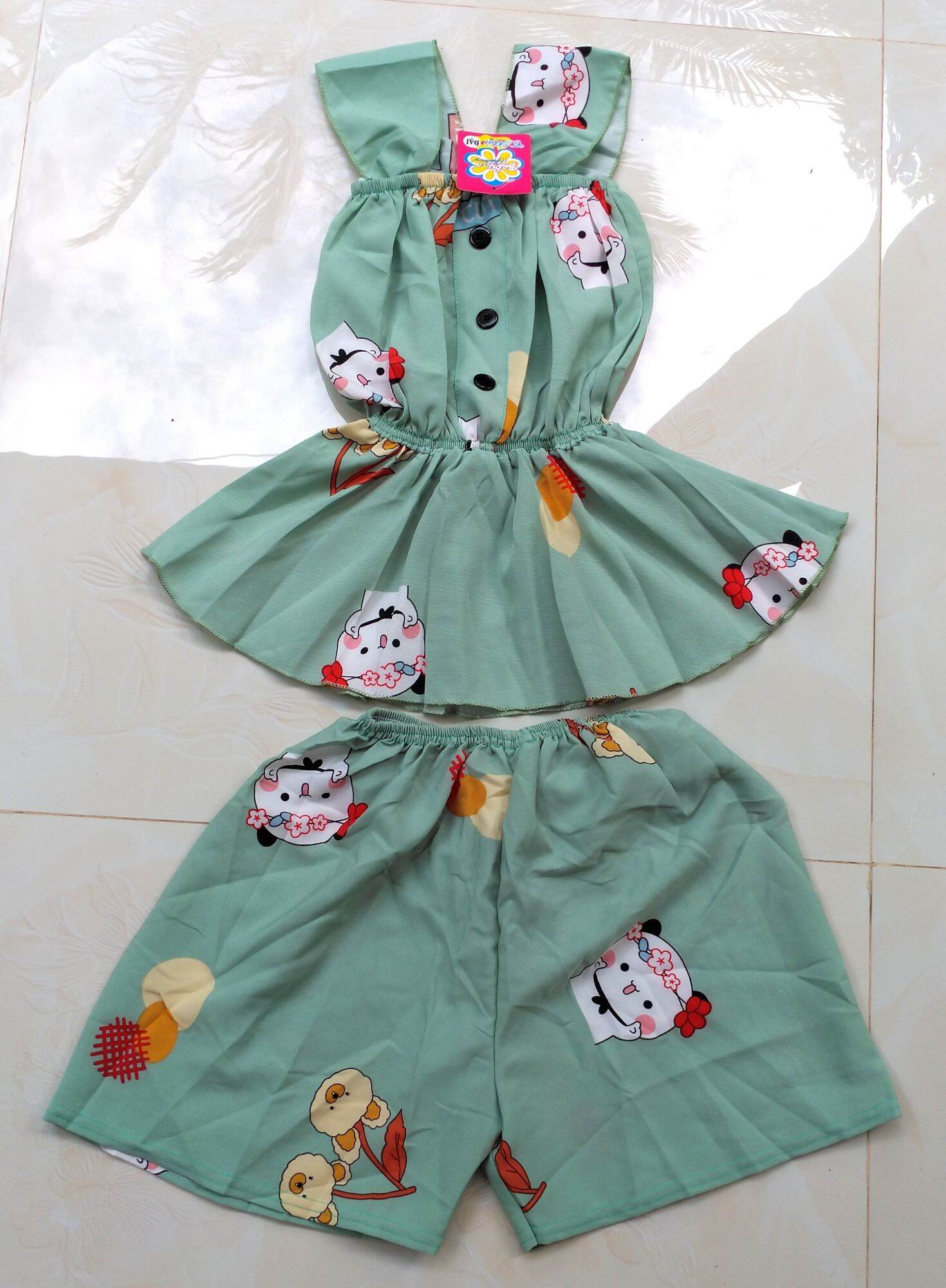 Bộ cho bé gái từ 10 đến 20 kg