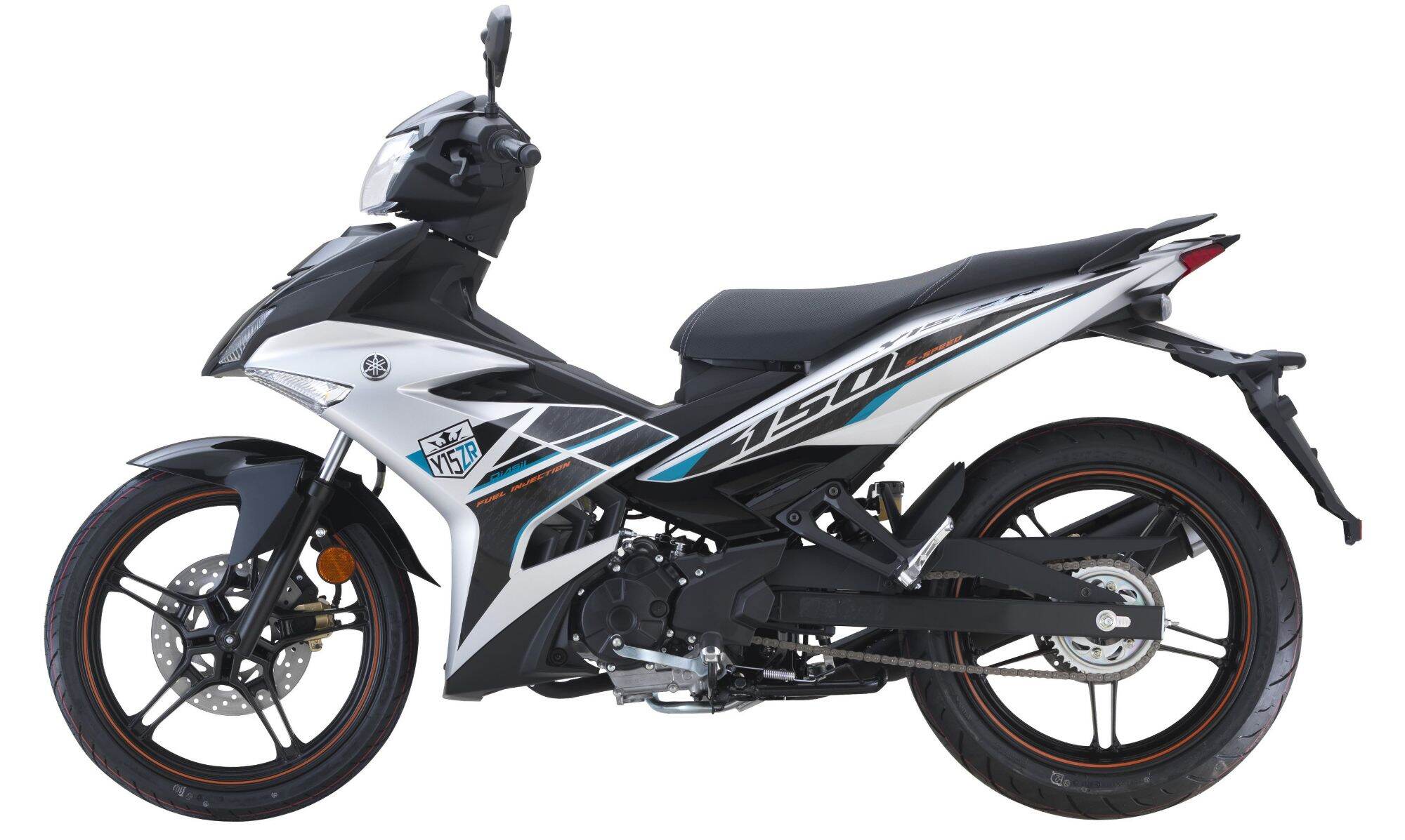 Tem rời exciter 150 trắng y15zr