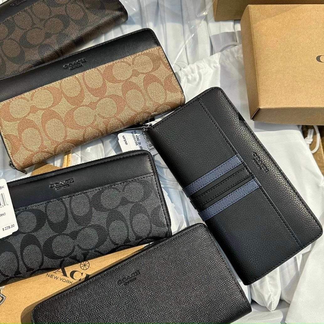 Ví dài cầm tay C0.ach unisex