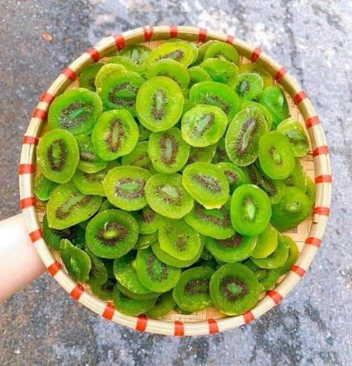 Kiwi thái sấy dẻo 100gr-250gr