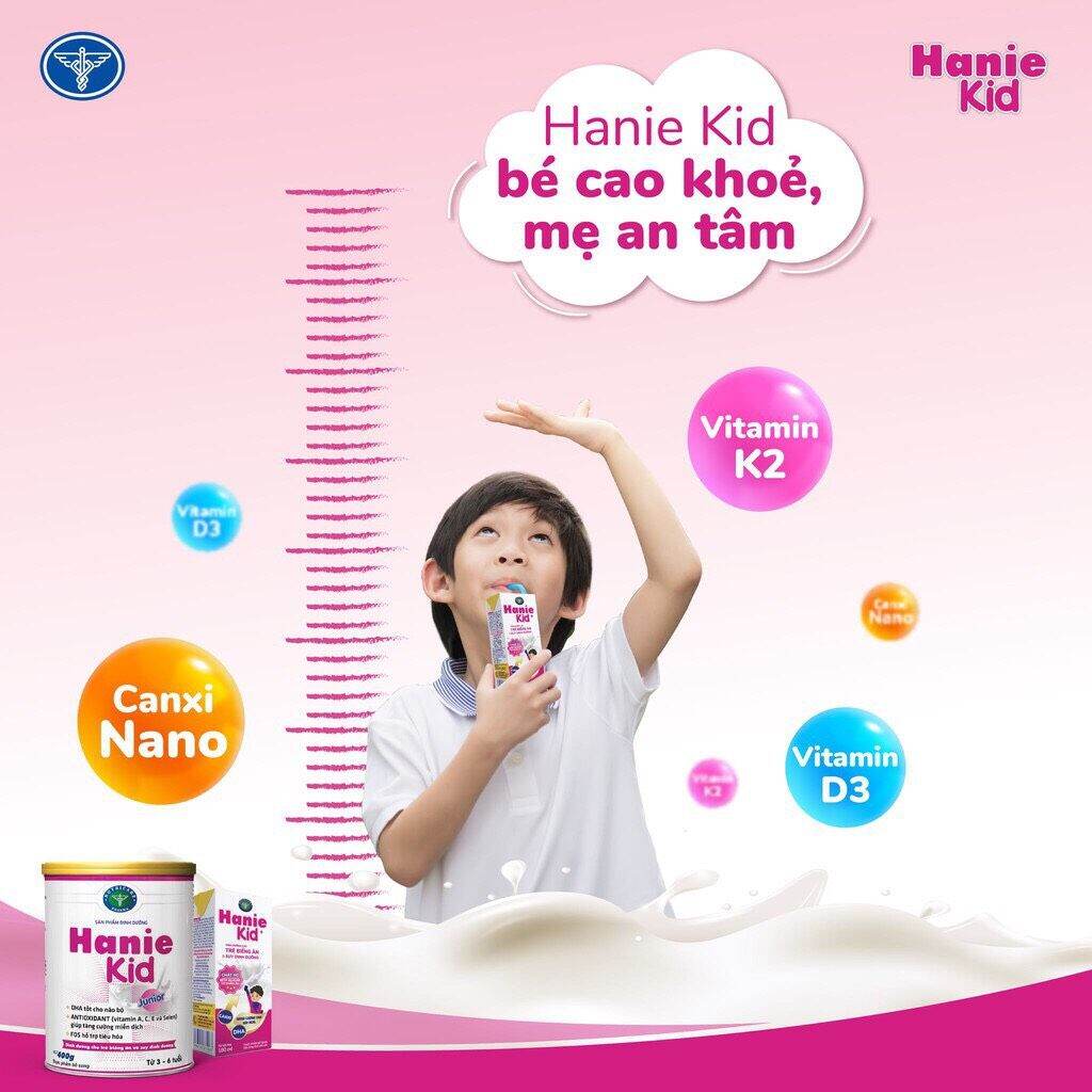 Sữa Hanie kid 1+ lon 900g