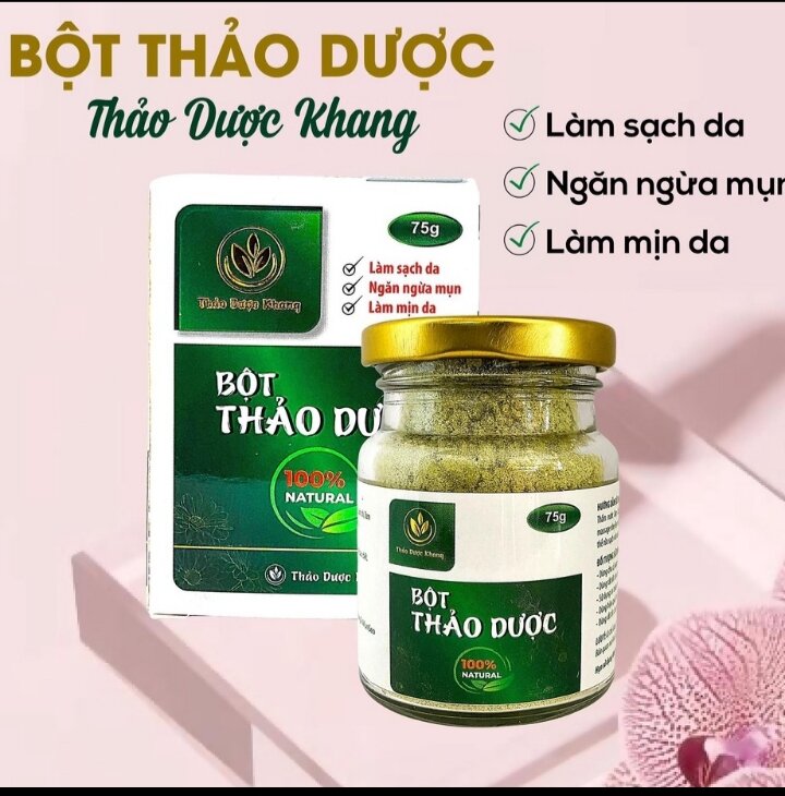 Bột Thảo Dược Chăm sóc da cao cấp - Thảo Dược Khang