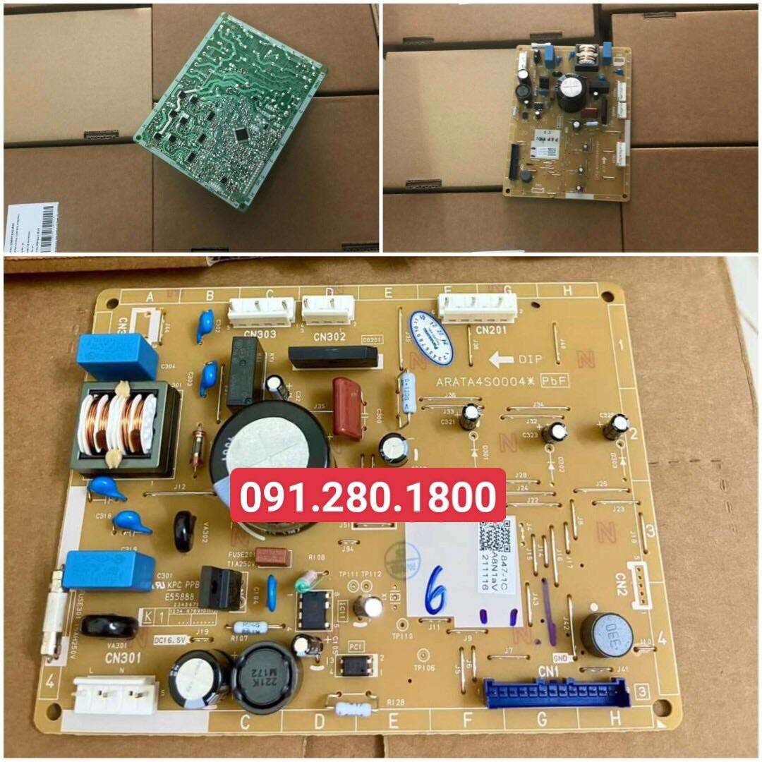 Bo mạch tủ lạnh panasonic inverter rắc đơn