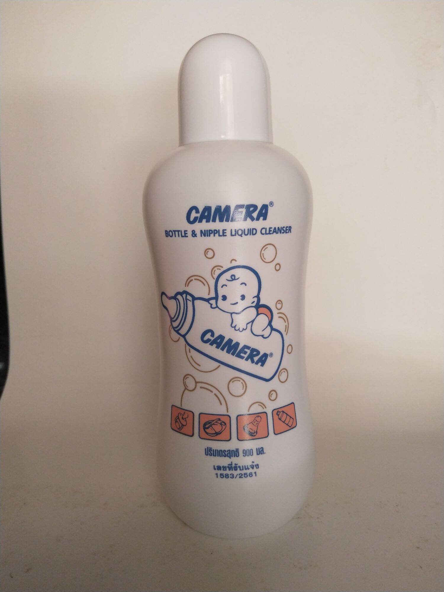 Nước súc bình sữa và núm vú hiệu camera dung tích 500 ml