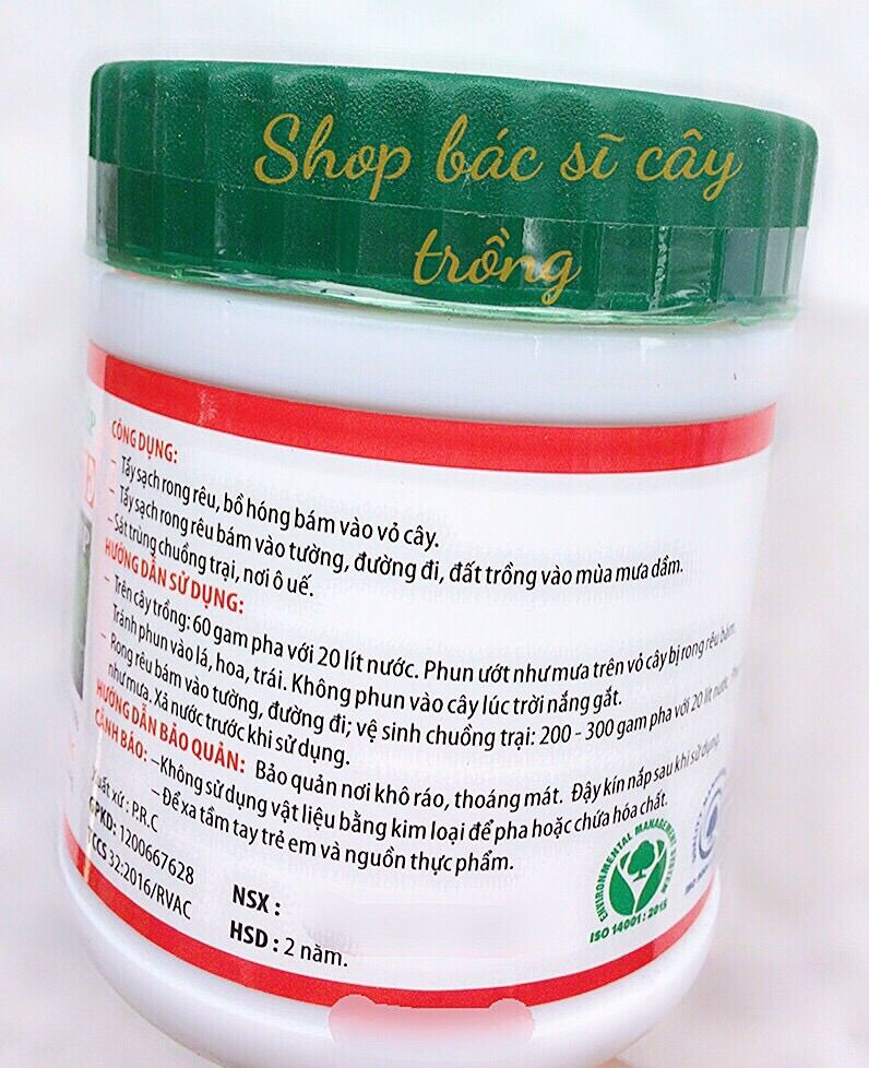 Chất tẩy sạch rong rêu Hàng chính Hãng diệt rong rêu ở sân gạch- tường ...