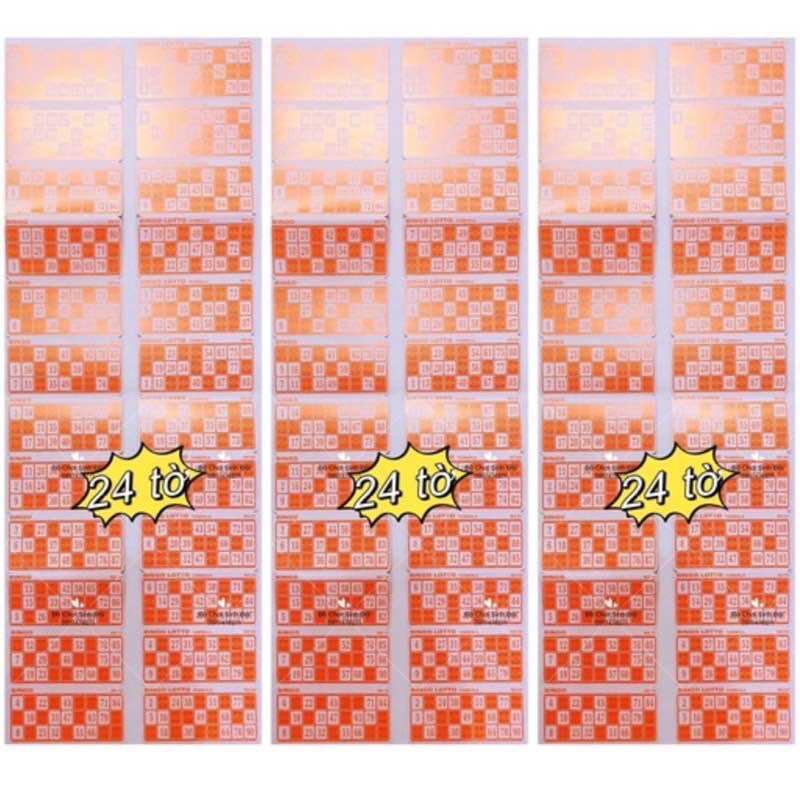 Giấy dò 72 lá và miếng đặt