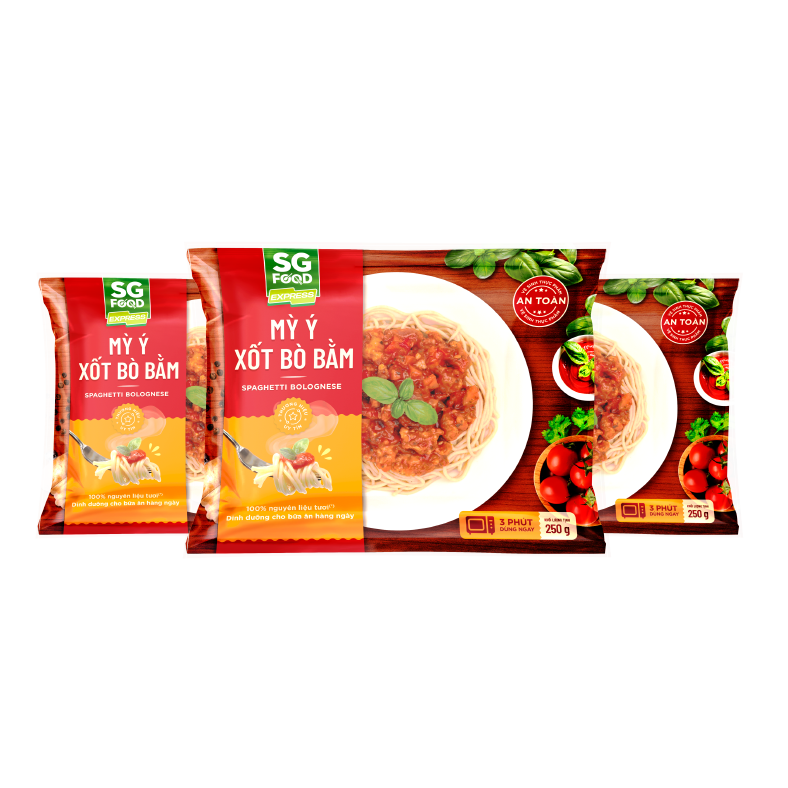 MỲ Ý XỐT BÒ BẰM 250G (HỎA TỐC 2H HCM)
