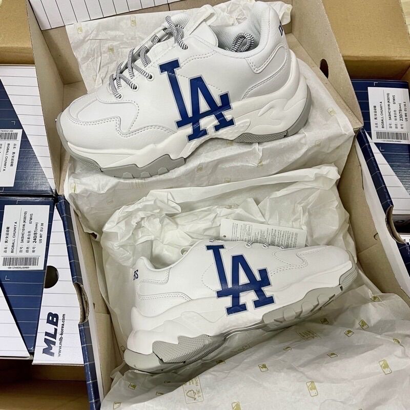 [CHÍNH HÃNG🔥] Giày M.L.B Bigball Chunky Dodgers L.A💝