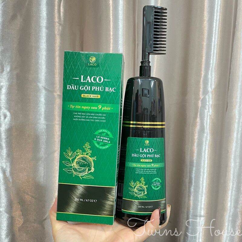 Dầu Gội Phủ Bạc LACO Chính Hãng