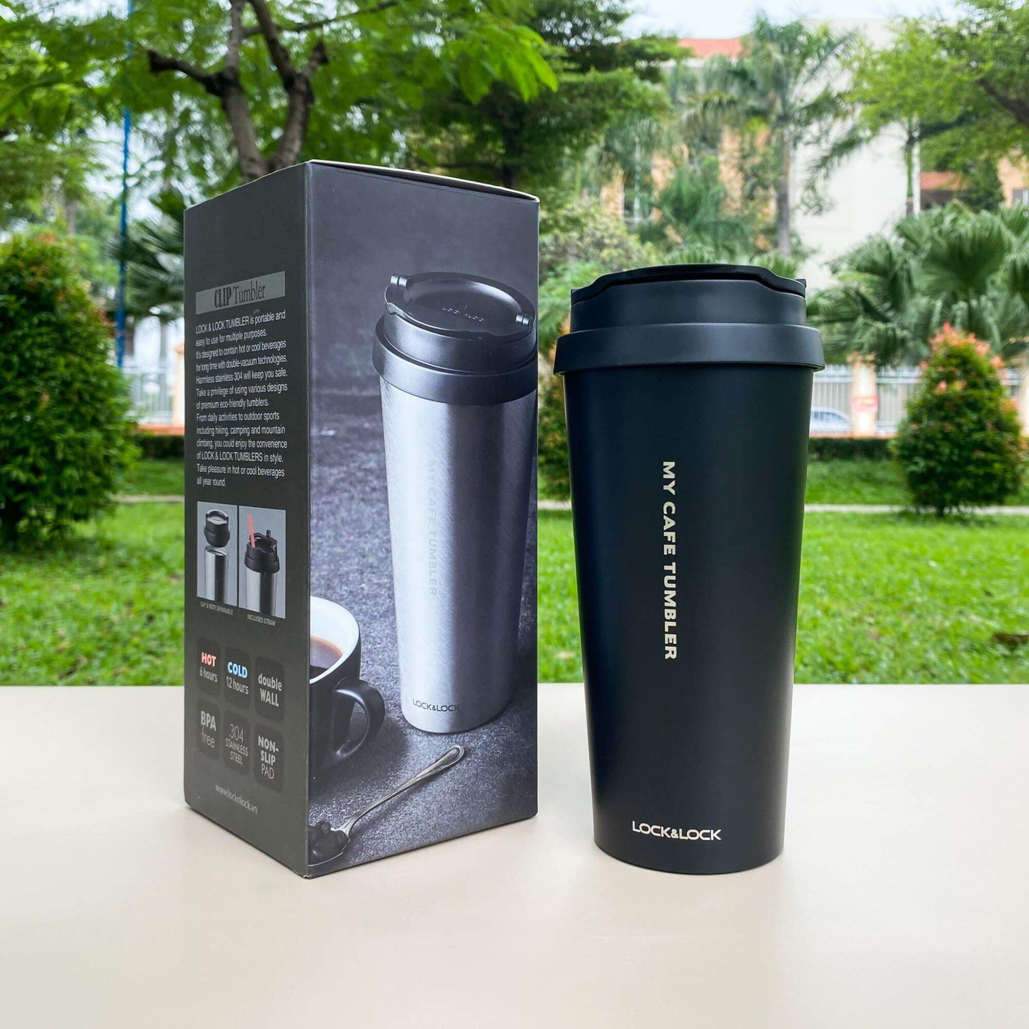 Ly giữ nhiệt bằng thép không gỉ Lock&Lock Clip Tumbler LHC 4151