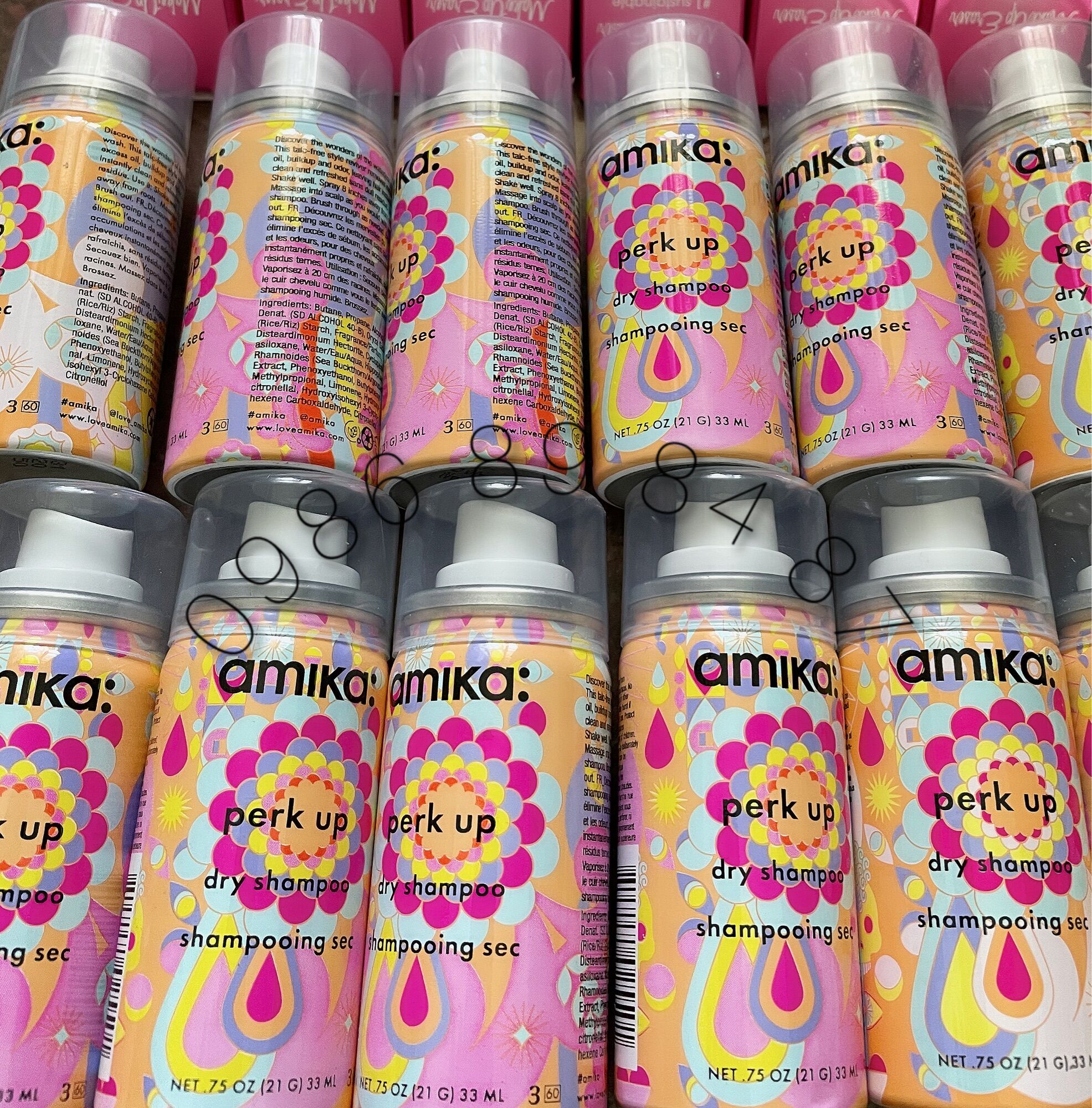⭐️Dầu gội khô Amika Perk Up Dry Shampoo⭐️Size mini 33ml