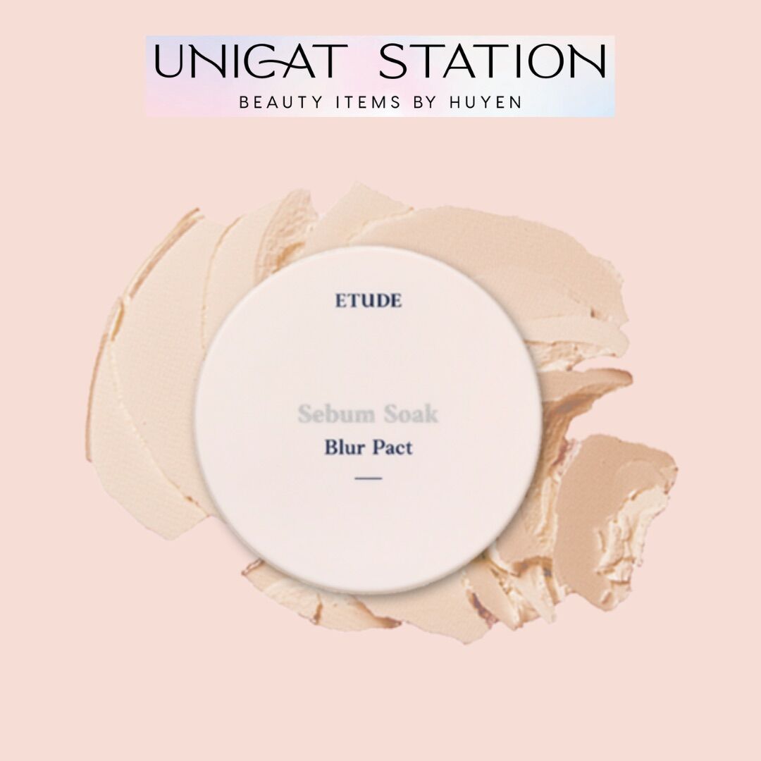 Phấn phủ nén ETUDE Sebum Soak Blur Pact