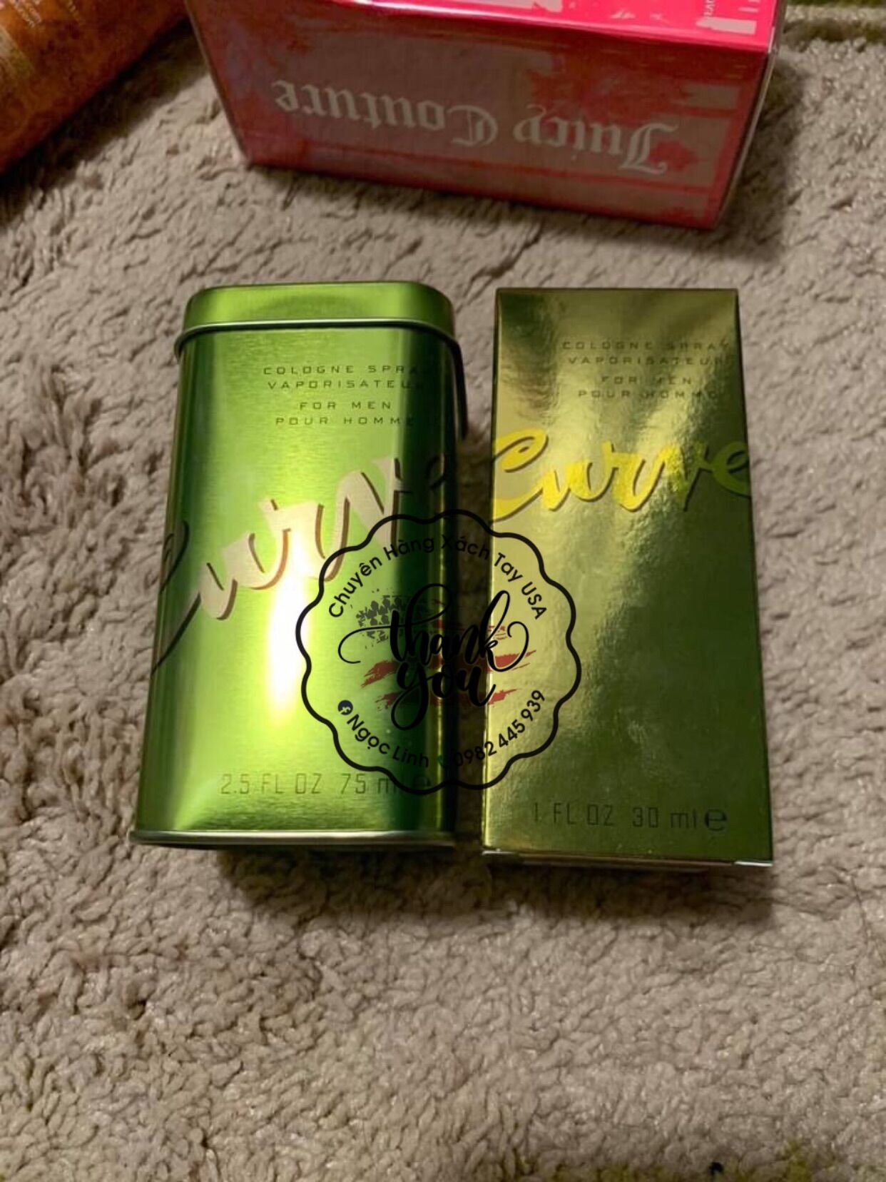 Nước hoa nam Curve 125ml