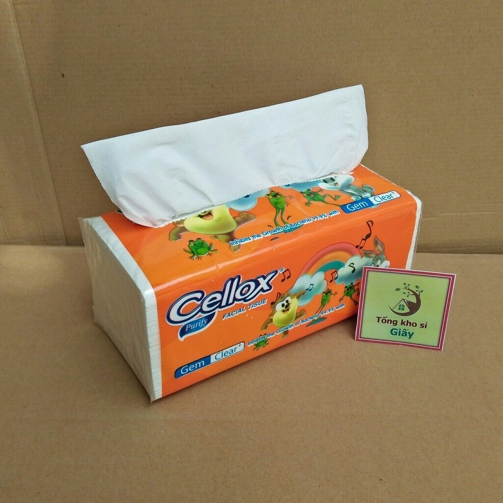 GIẤY RÚT LỤA CAO CẤP CELLOX 260 TỜ 3 LỚP [ GIẤY THÁI]MỀM MỊN VÀ DAI