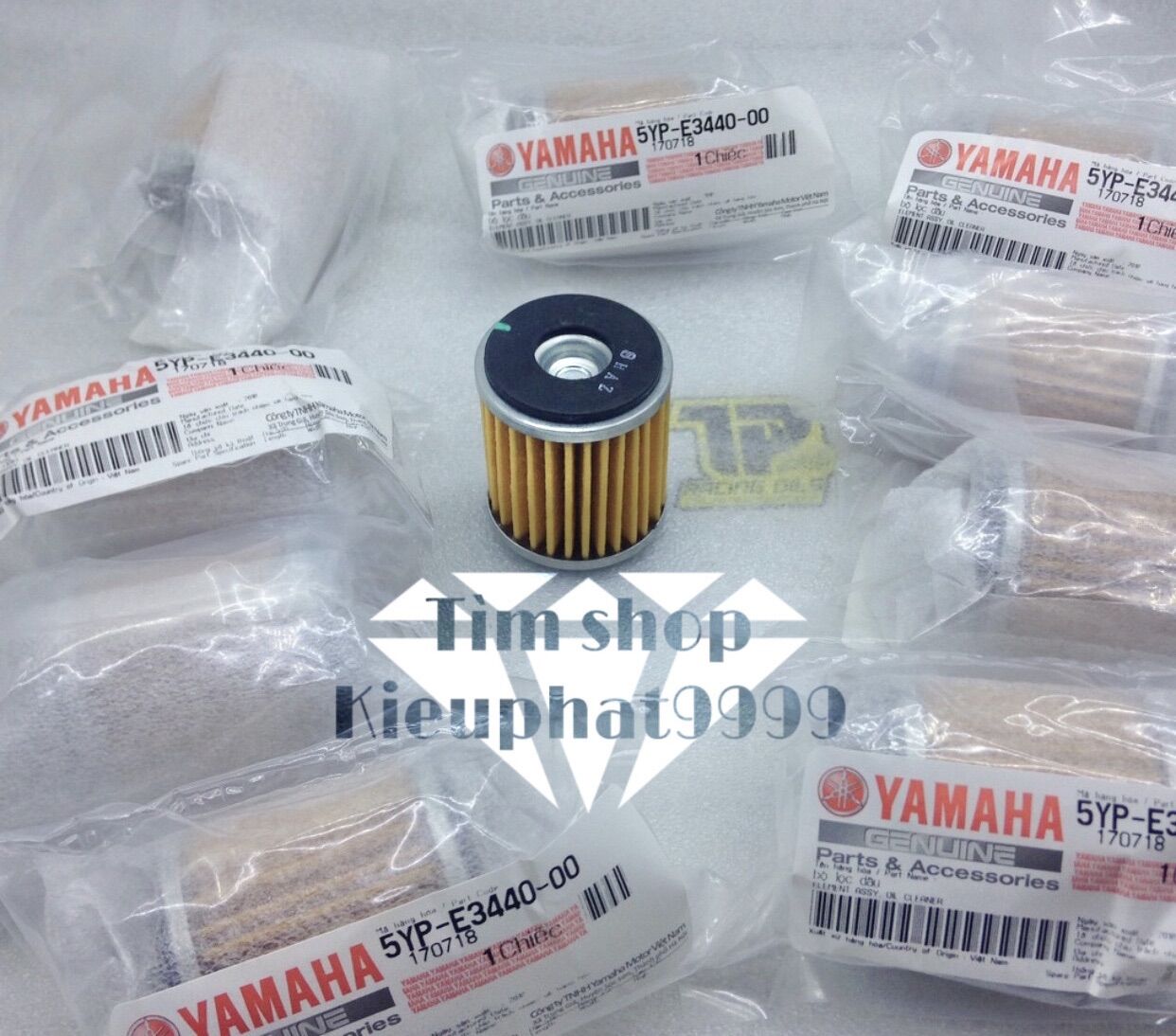 Lọc nhớt yamaha chính hãng dùng ex 135 150 sirius fi jupitet fi