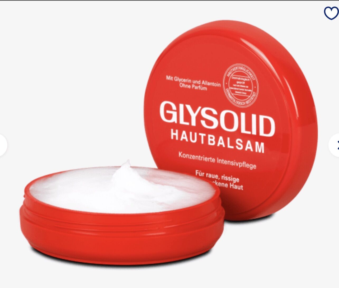 Kem cấp ẩm da khô Glysolid 100ML - Nội địa Đức