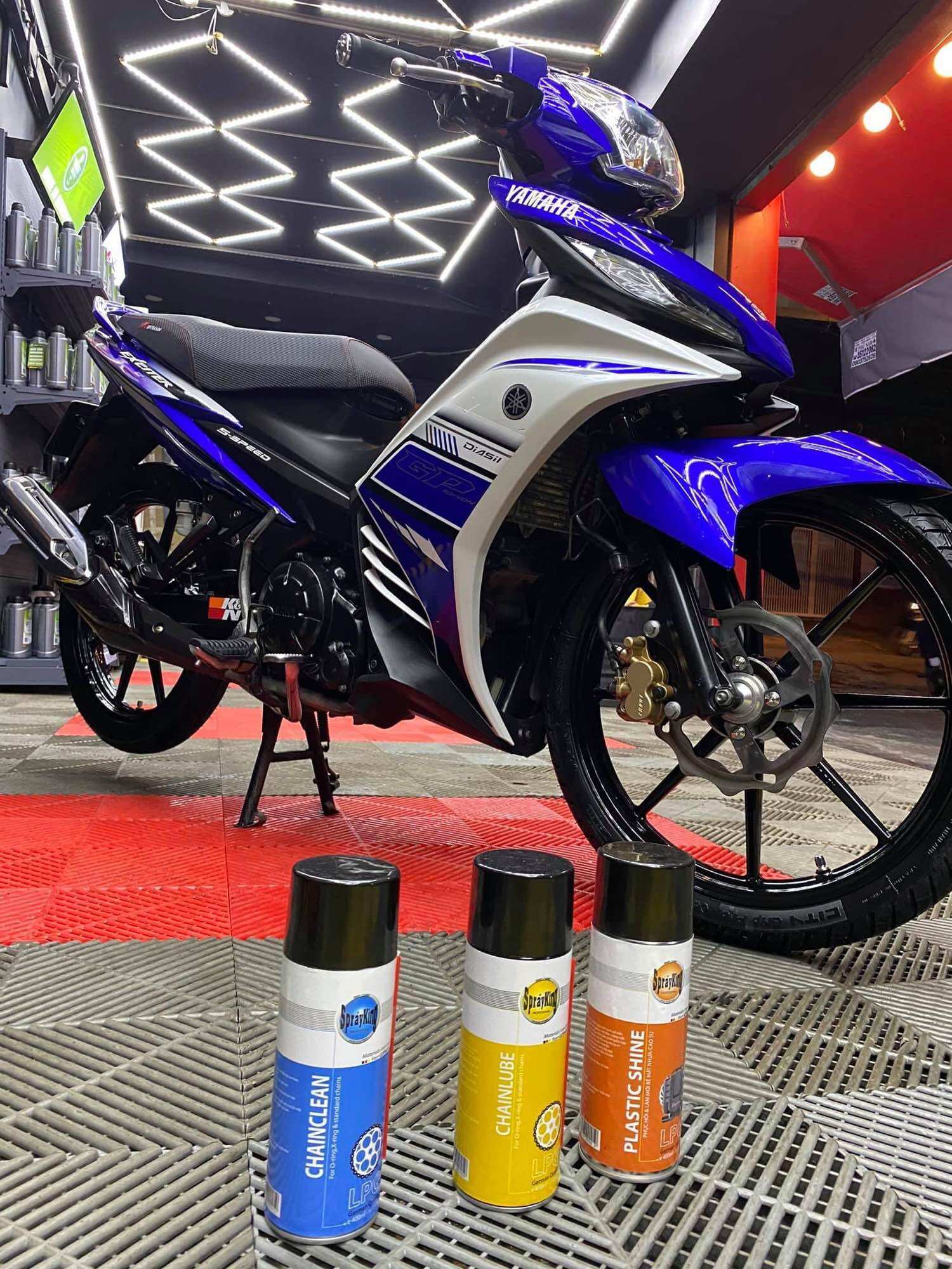 Combo Sprayking Rửa sên, Dưỡng sên, Nhựa nhám