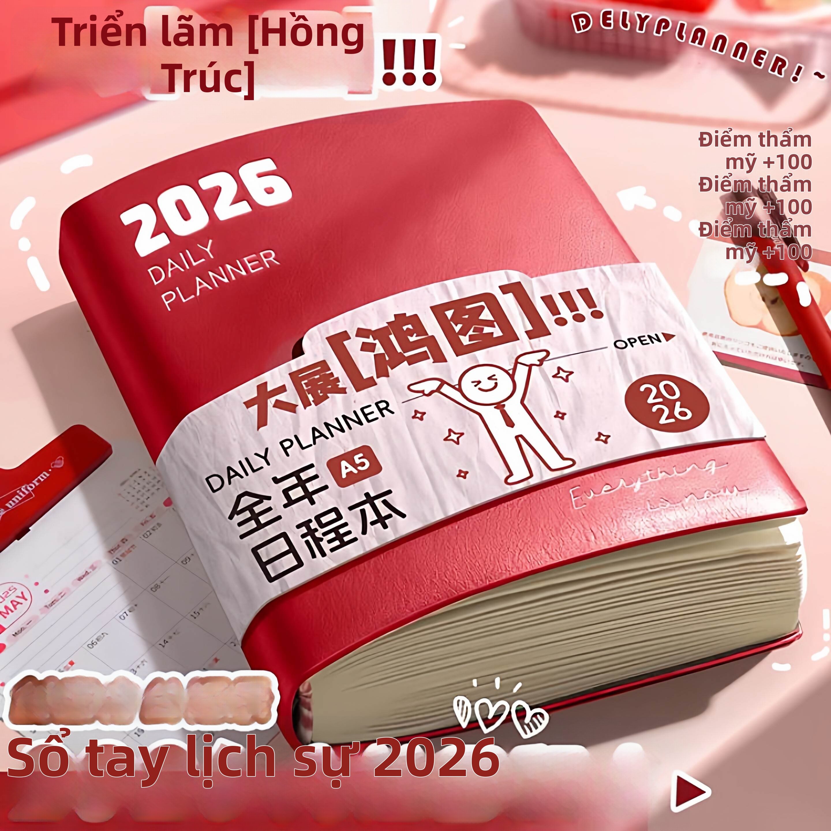 PH | Daily Planner Efficiency Organizer 365 Days Giá 322,000 Đồng*Miễn phí vận chuyển