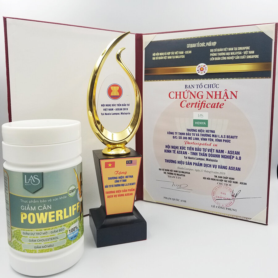 Giảm Cân Sữa Tảo PowerLife Las Beauty