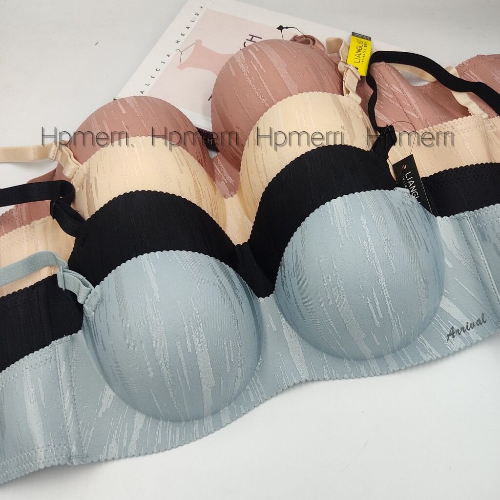 Áo ngực cúp ngang nâng ngực,áo ngực không dây,áo lót chống tuột đệm dày 6cm HPMERRI mk2298