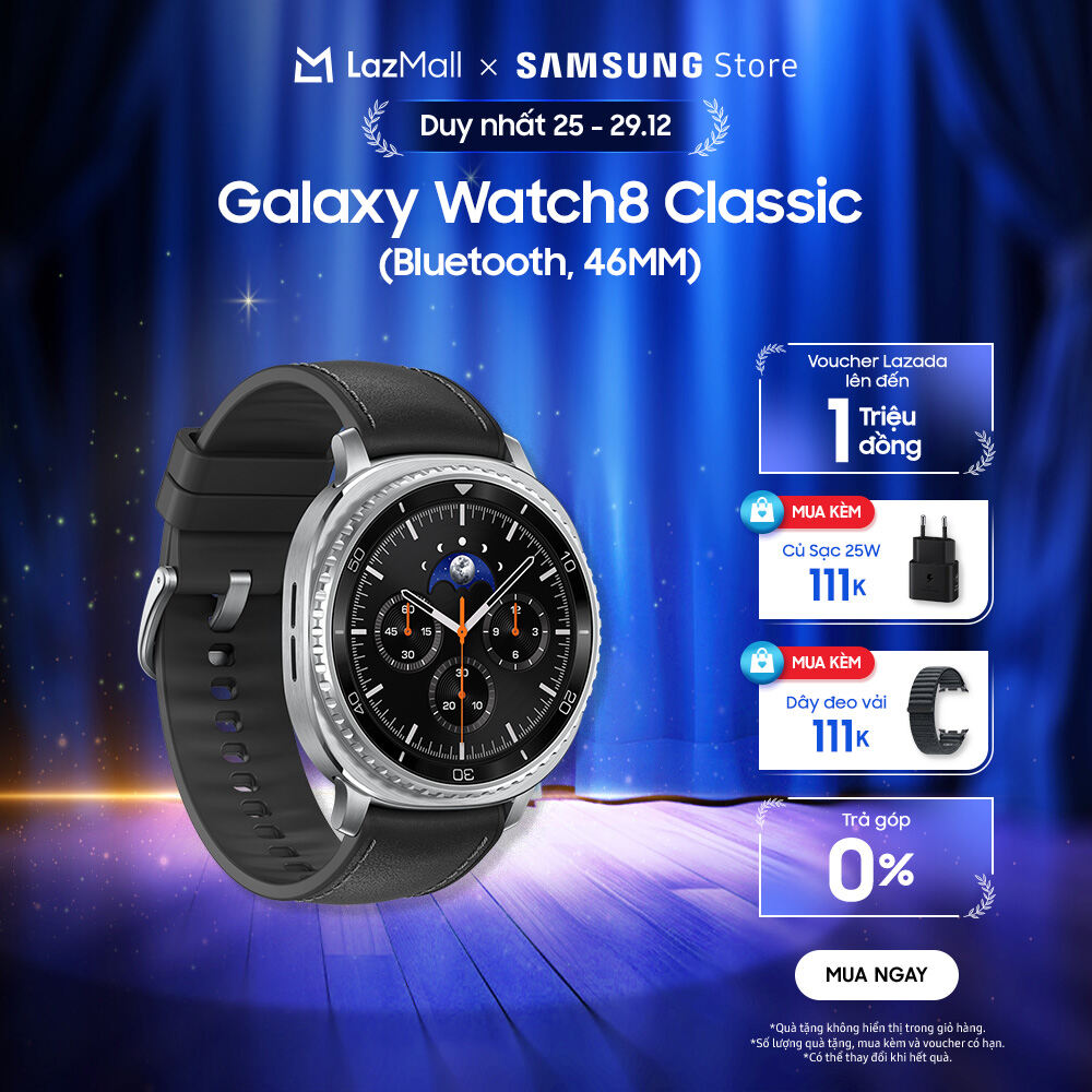  Đồng hồ Samsung Galaxy Watch8 Classic Bluetooth 46mm 