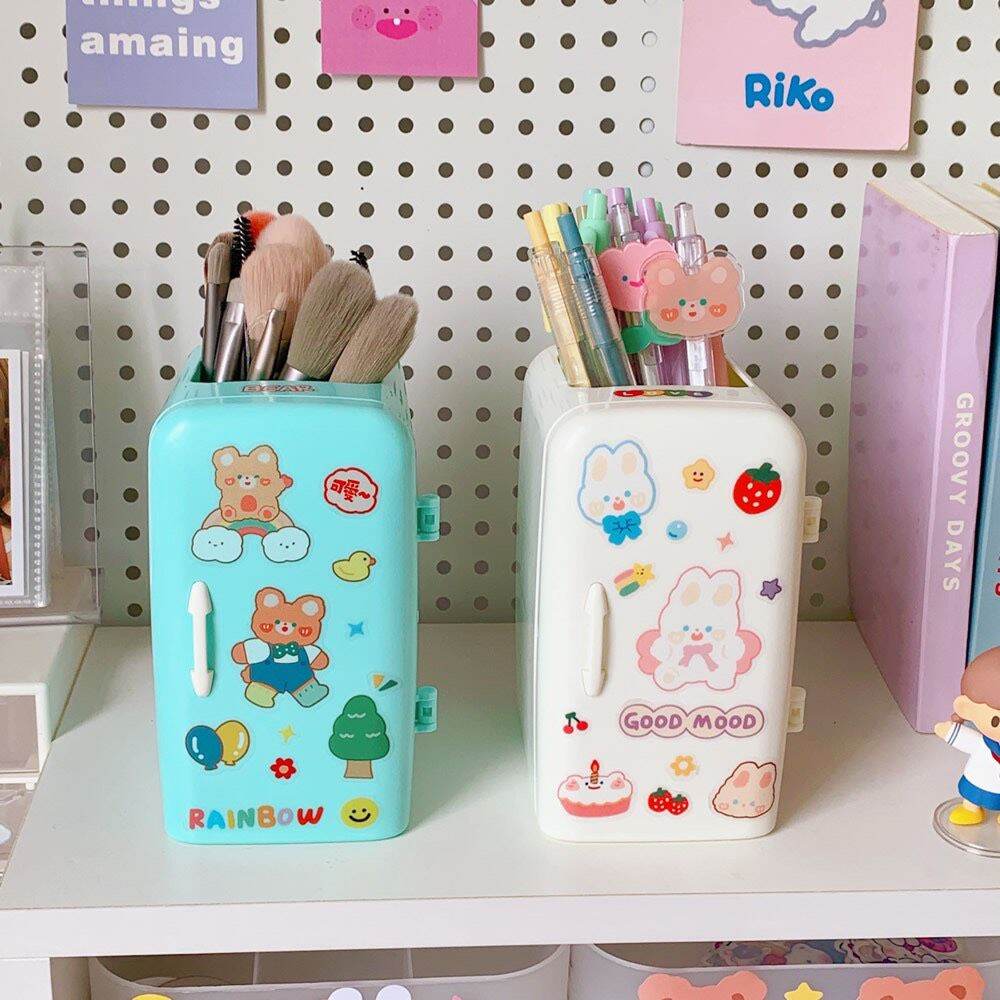 Ống đựng bút hình tủ lạnh mini cute