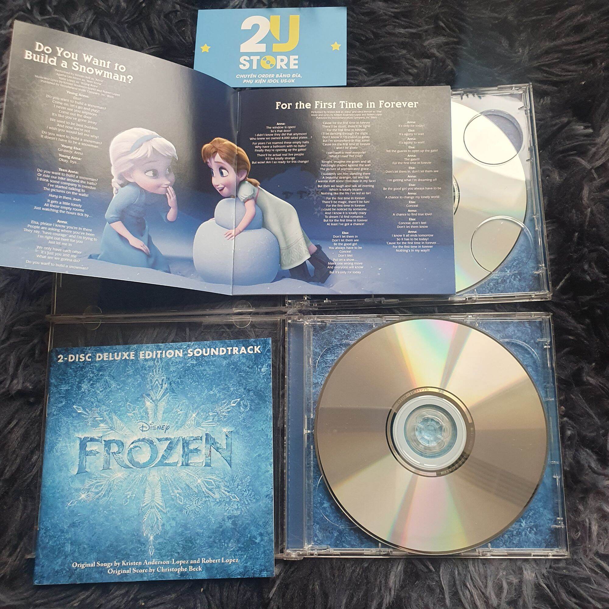 CD album Frozen OST (2-disc Deluxe Edition) (Used) 2U Store CDs