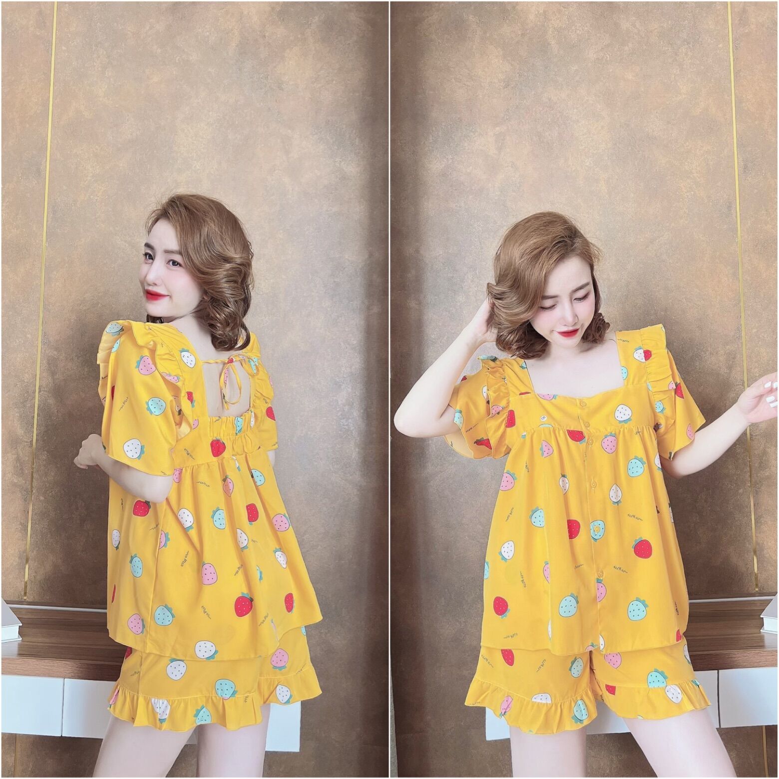 (45-100kg) Đồ Bộ Lụa Nhật Bigsize Cao Cấp - Xinh
