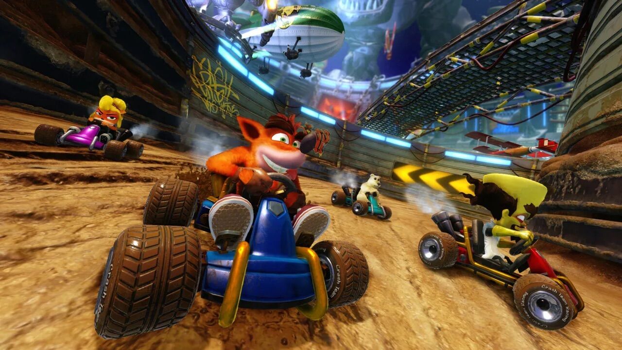 Ps4 Game Disc: Crash Team Racing Nitro-Fueled