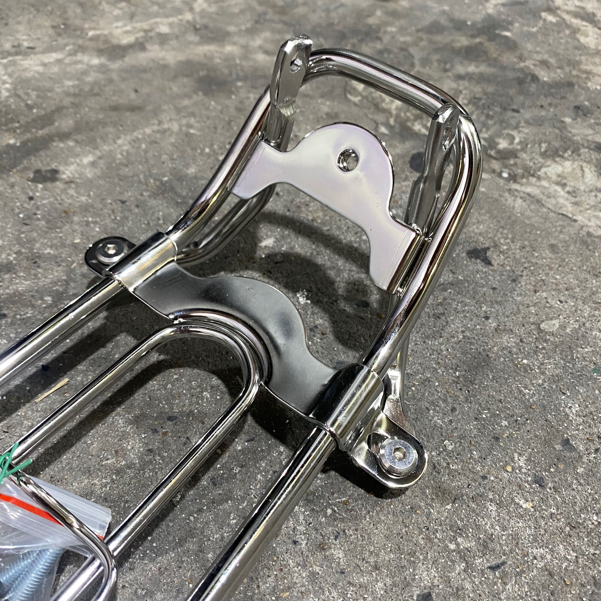 baga xuồng inox 10ly đặc biệt gắn Future đời đầu 2 đèn