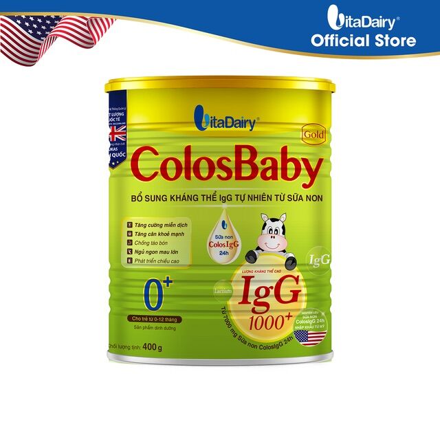 Sữa bột colosbaby gold 0+ 400g