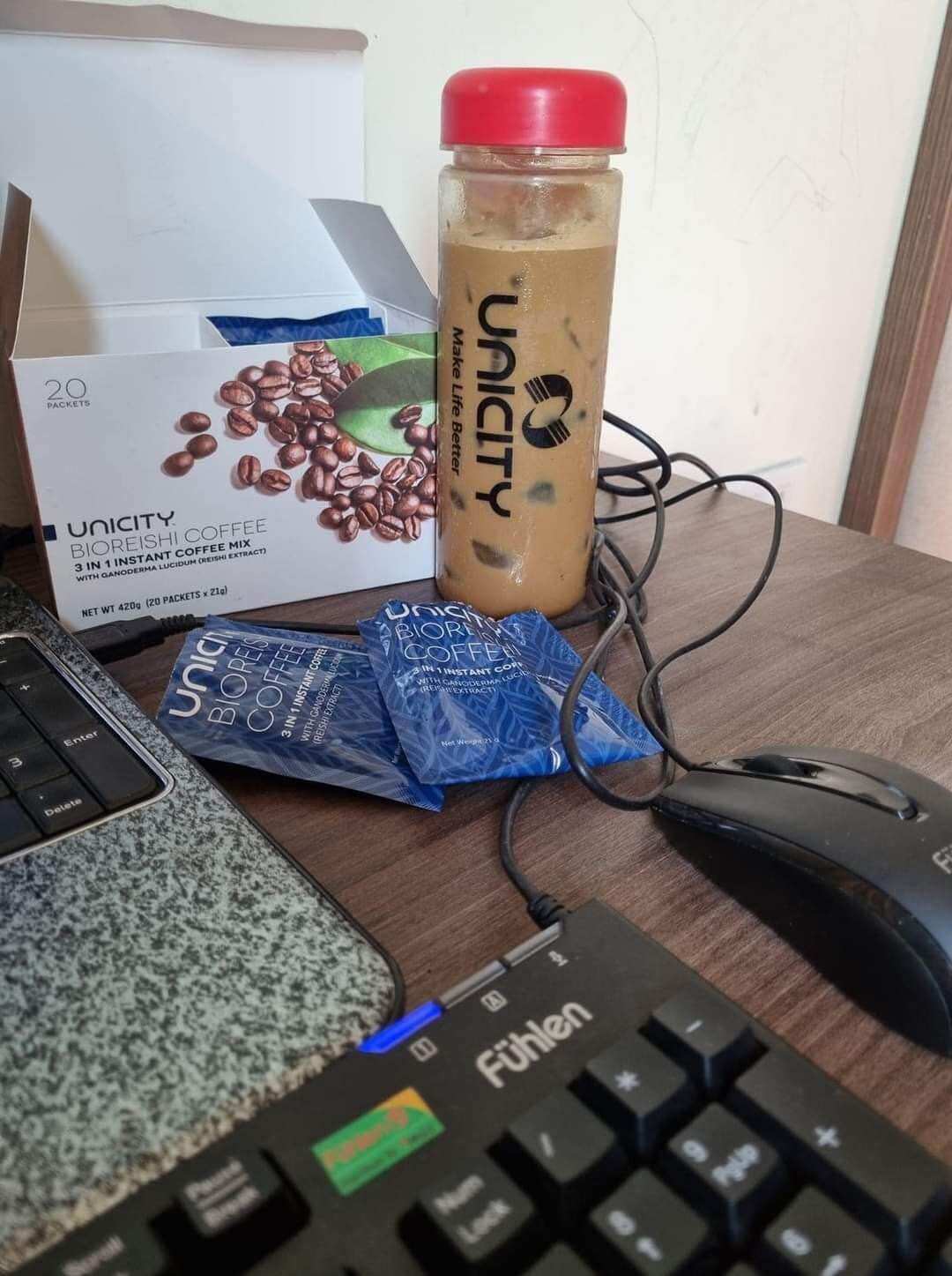 Cafe linh chi có đường 20 gói/hộp