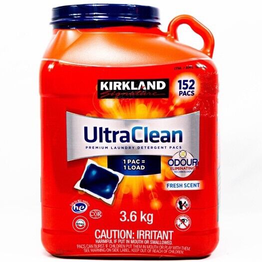 Viên giặt quần áo Kirkland Signature Ultra Clean 152 viên