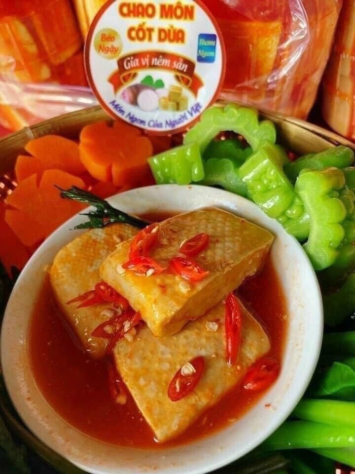 Chao môn đường phèn/ Chao môn cốt dừa hủ 700gr